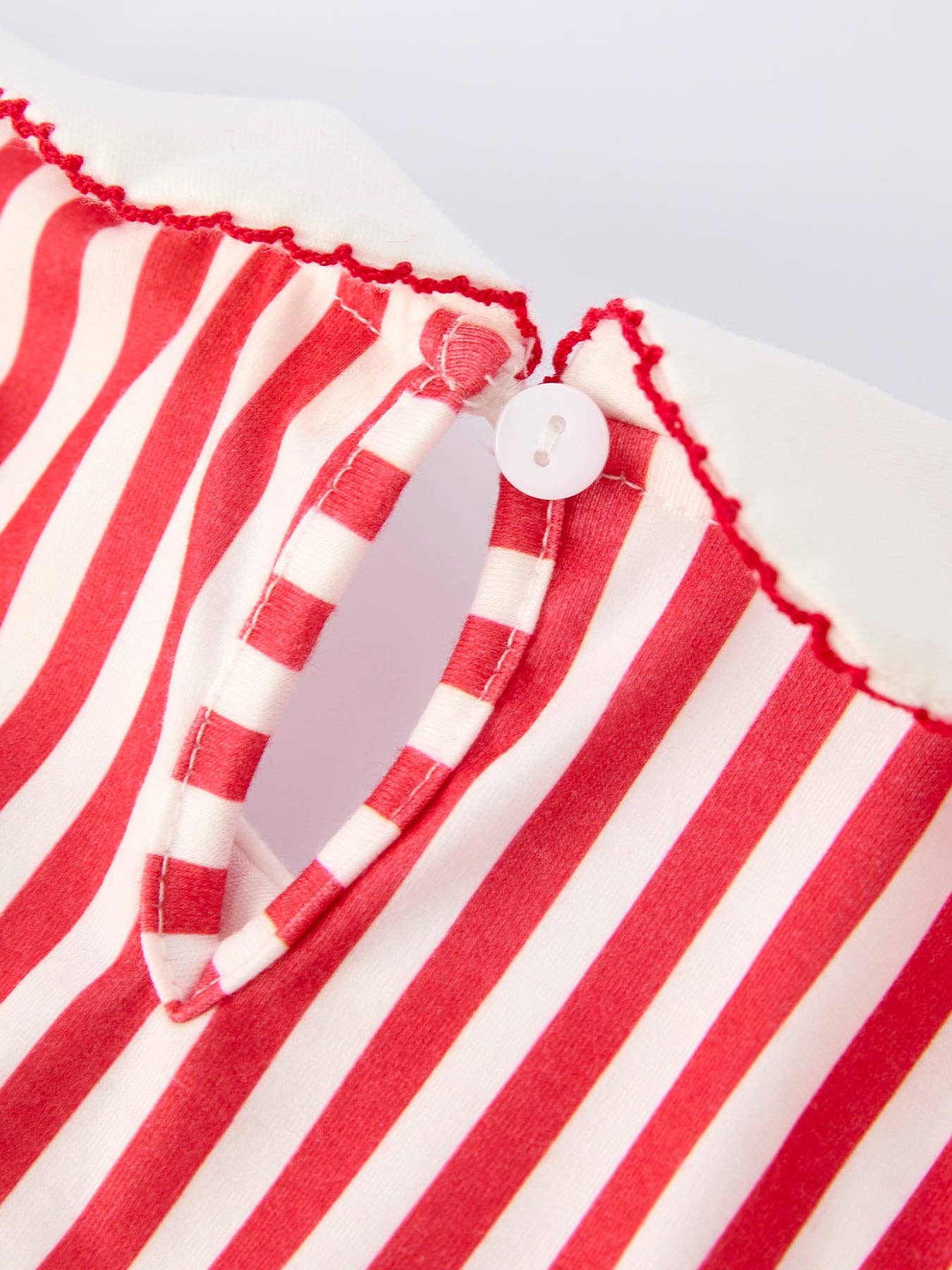 Valentine's Red Stripe Heart Dress for Toddler Girls: 3 - Persnickety Shop