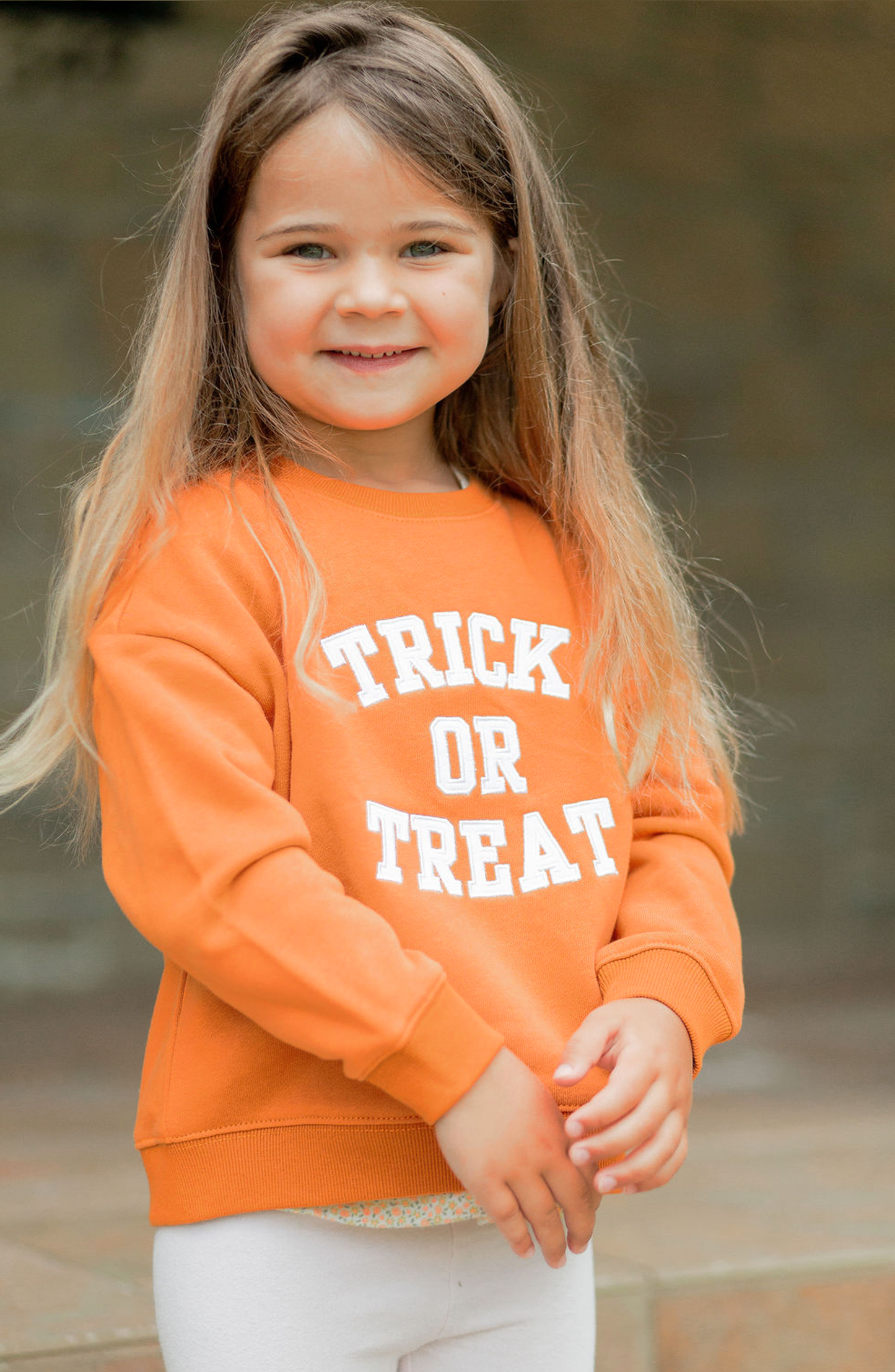 Trick-or-Treat Halloween Sweatshirt (sizes 6m - 10): 12-18m - Persnickety Shop
