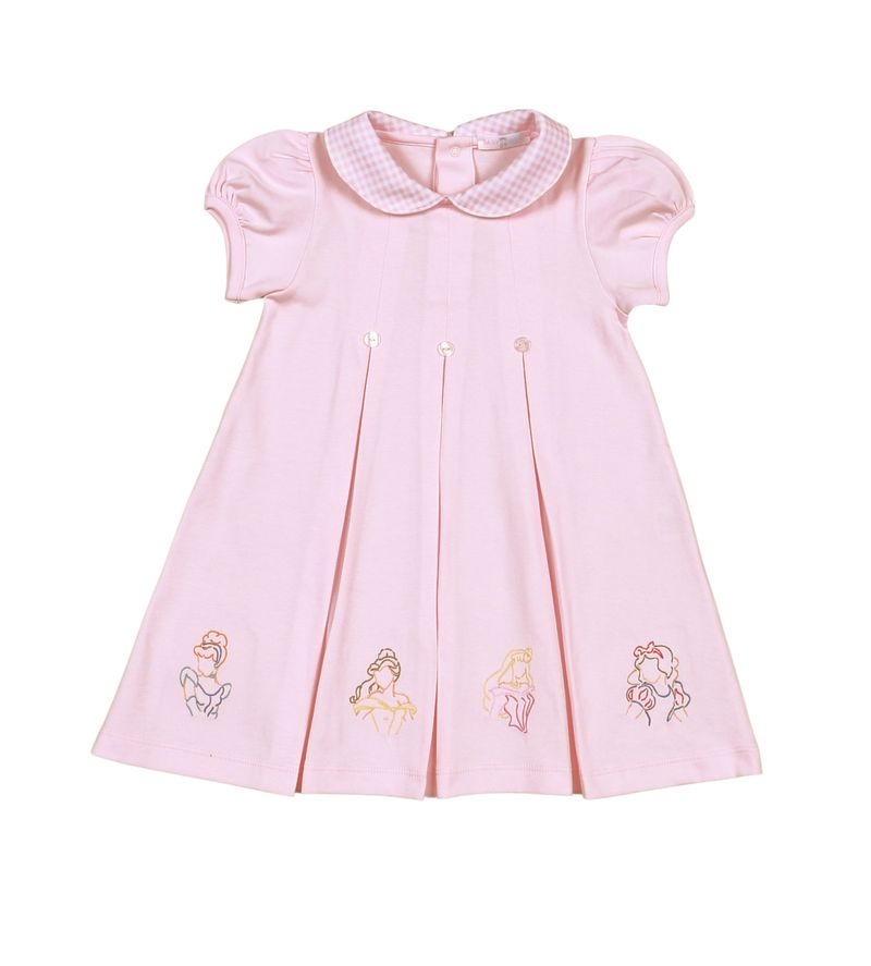 Baby Loren Pink Royal and Charm Pima Dress