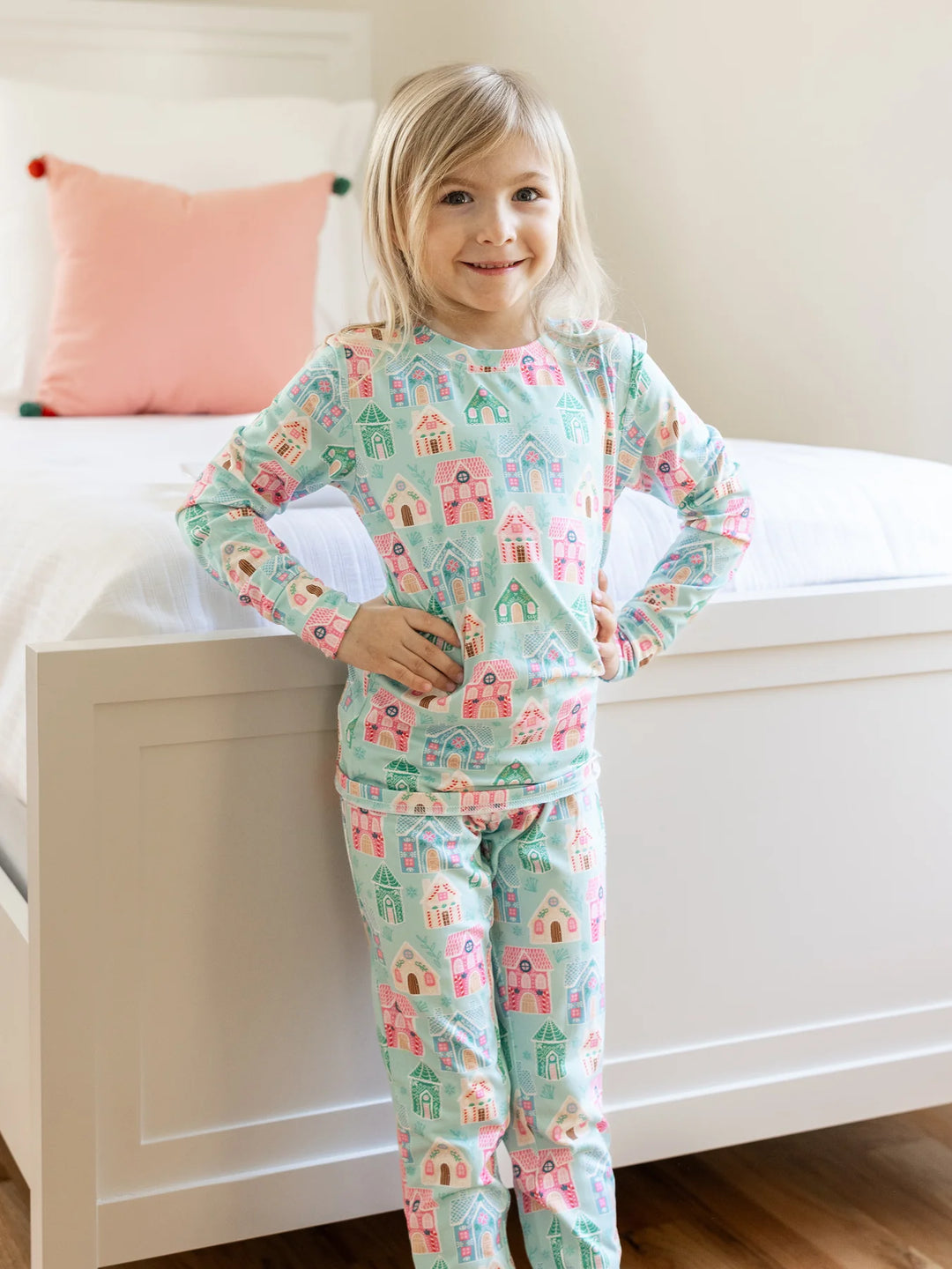 Mary Square Kid's Christmas Pajamas- Home Sweet Home - Persnickety Shop