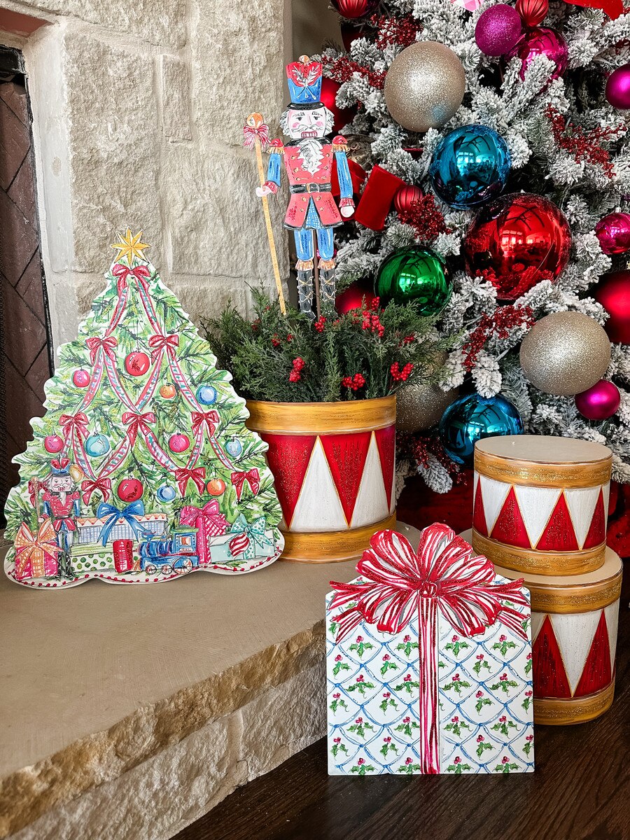 The Round Top – Traditional Nutcracker Stake Art by Rosanne Beck - Persnickety Shop