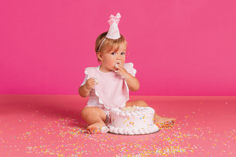 Blue Gingham Cake Smash Set - Persnickety Shop