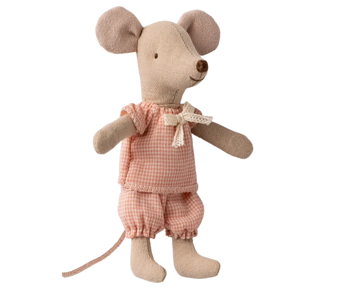 Maileg NEW Little Sister, Mouse in Matchbox