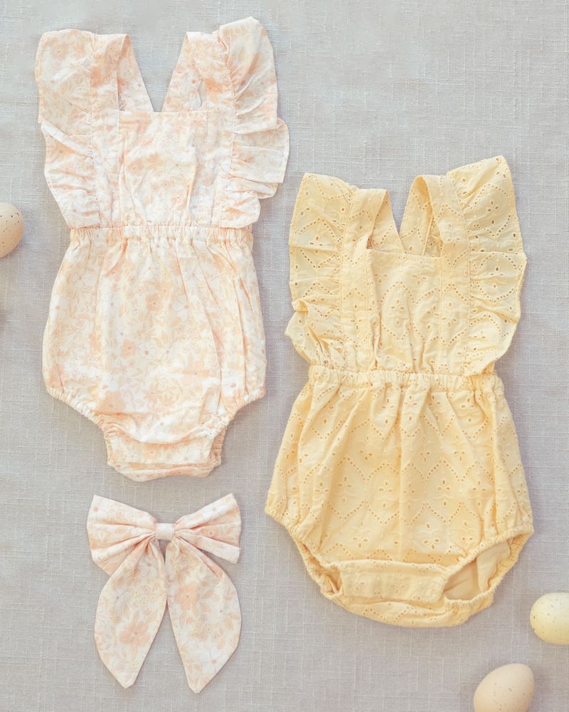 LUCY ROMPER LEMON - Persnickety Shop