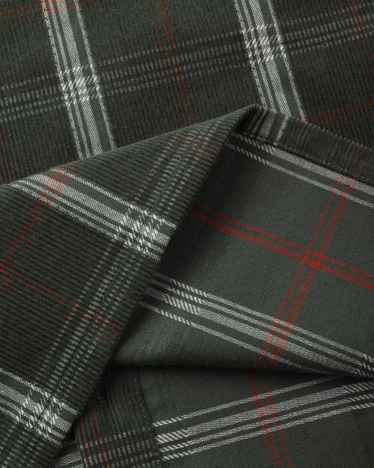 RYLEE + CRU POCKETED FLANNEL SHIRT HOLIDAY PLAID