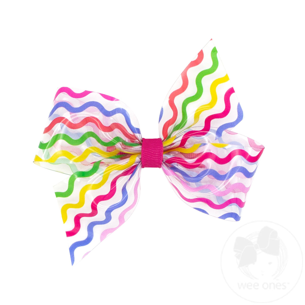 Medium WeeSplash Colored Swim Bow with Plain Wrap - Persnickety Shop