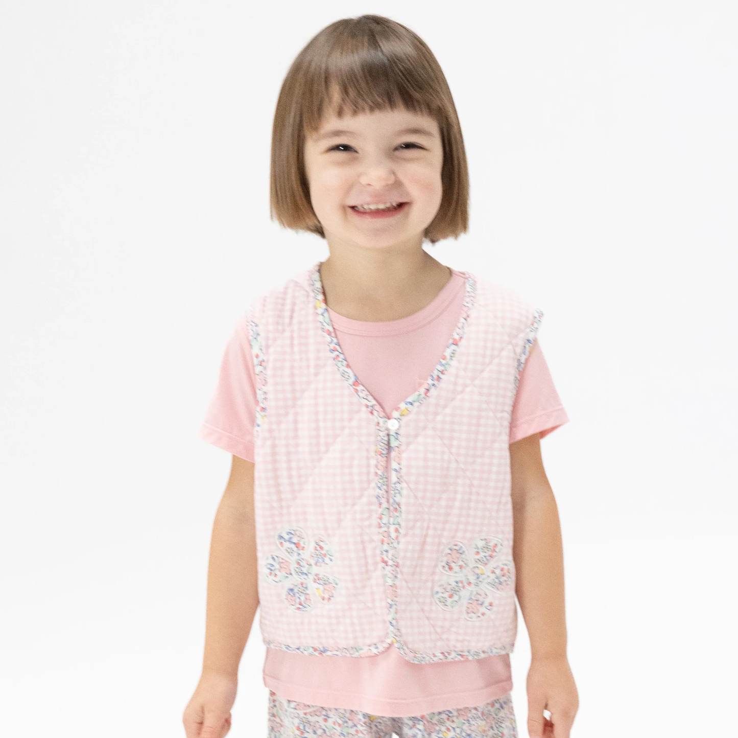 Elizabeth's Garden - Quilted Vest - Persnickety Shop