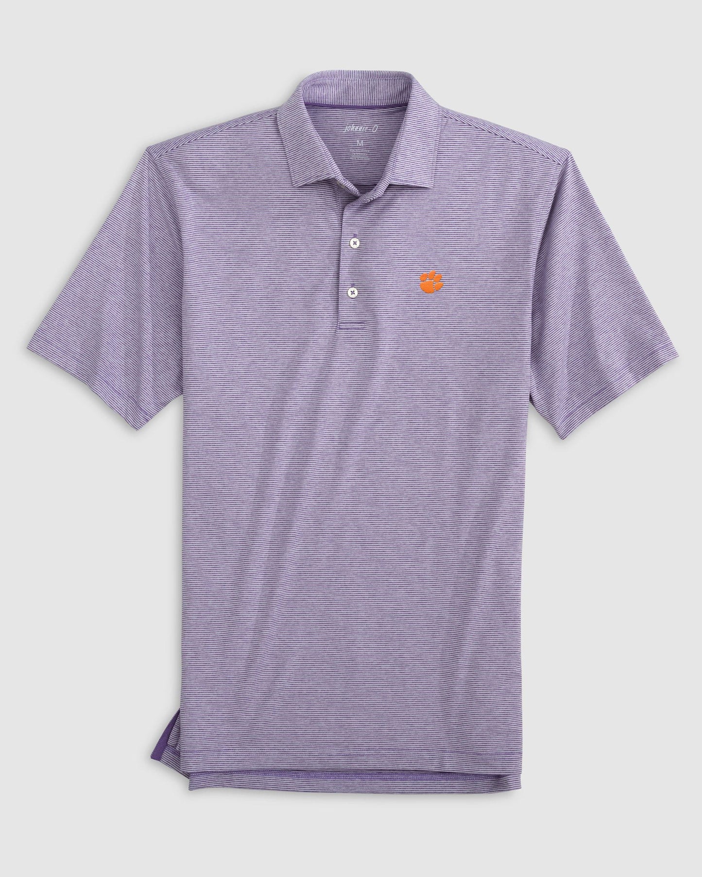 Johnnie-O Teen Clemson Tailgater 2.0 Jr. Printed Jersey Performance Polo