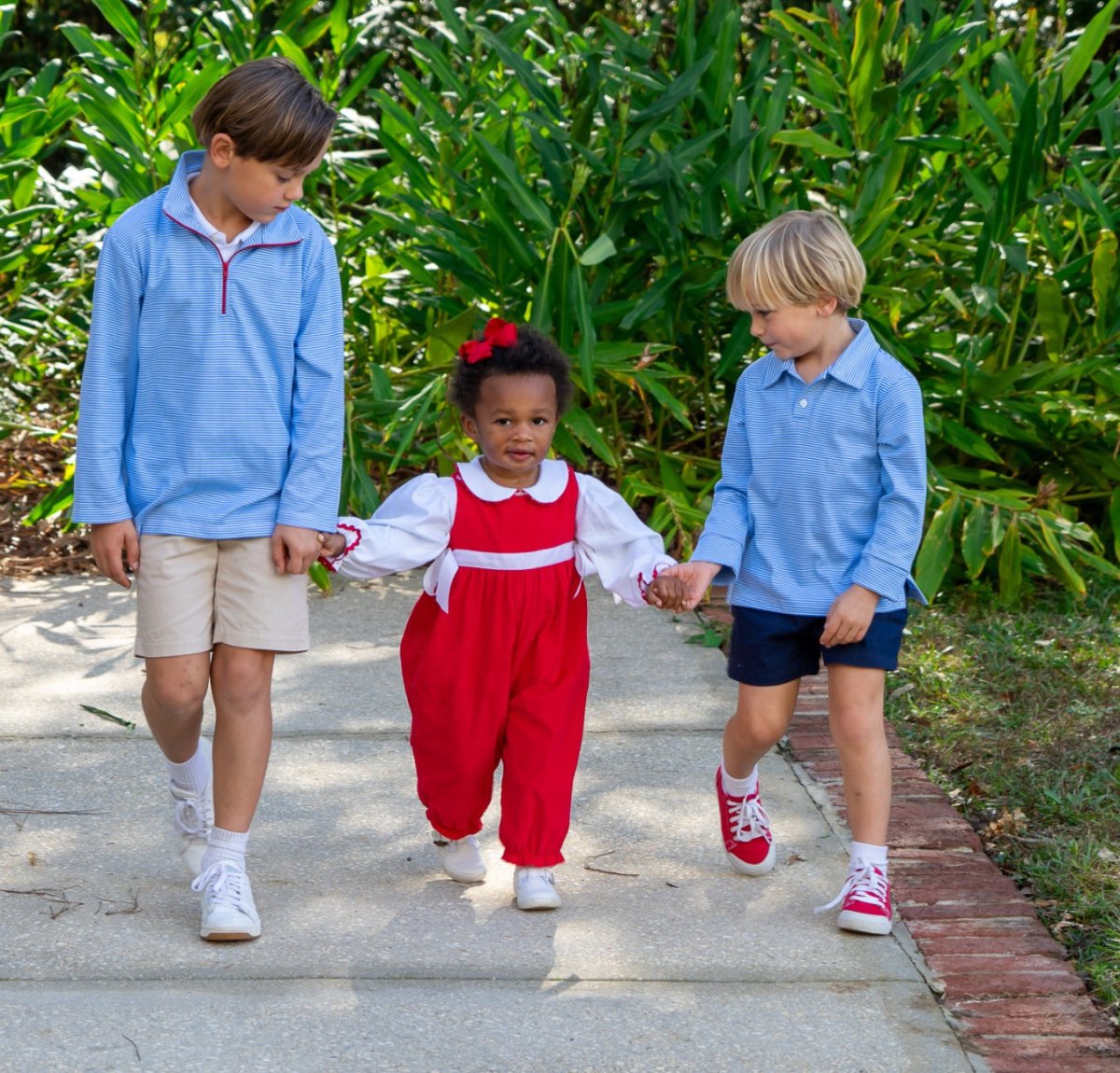 Lullaby Set- Rosie Romper High Point Red Corduroy