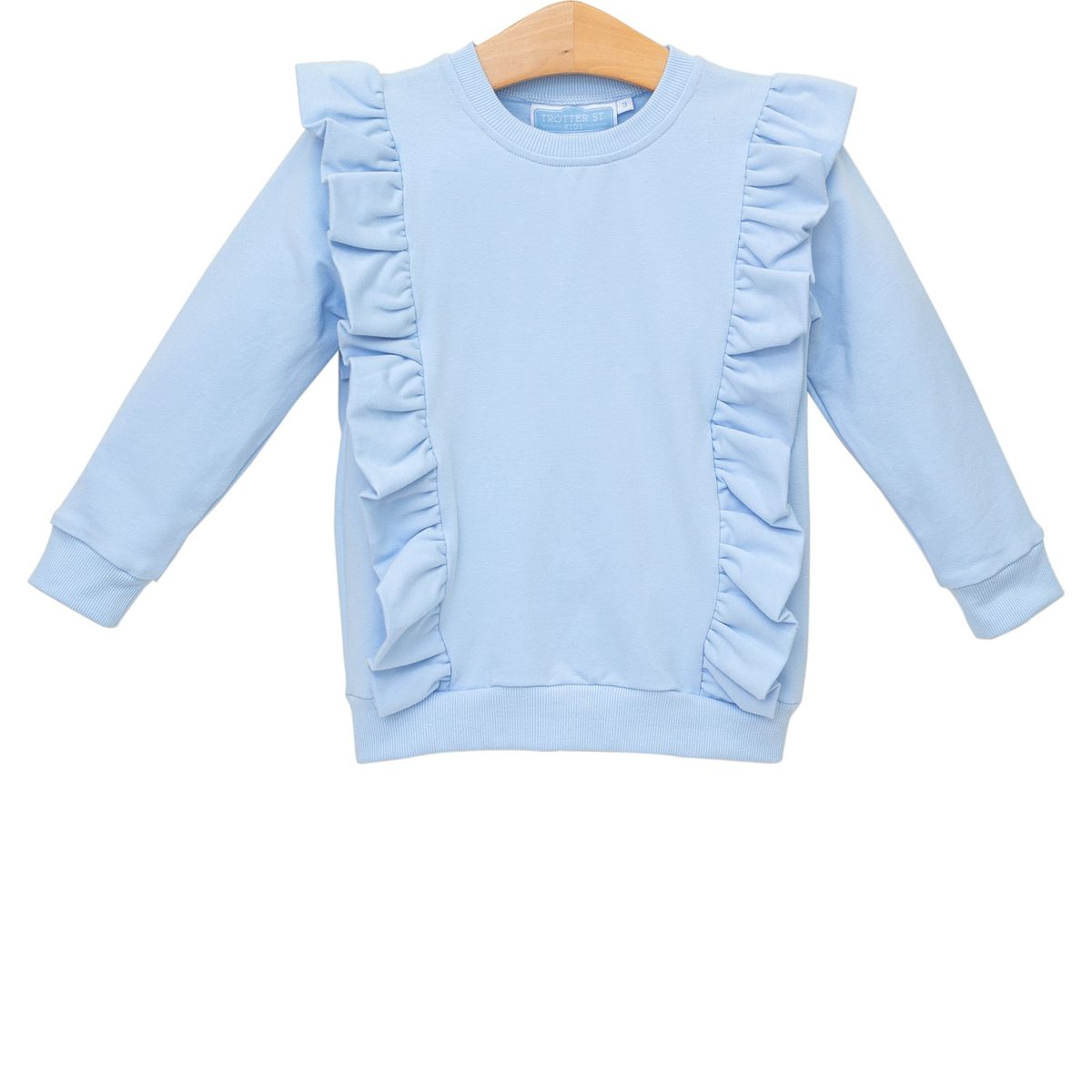 Trotter Street Kids Laura Ruffle Pullover - Persnickety Shop