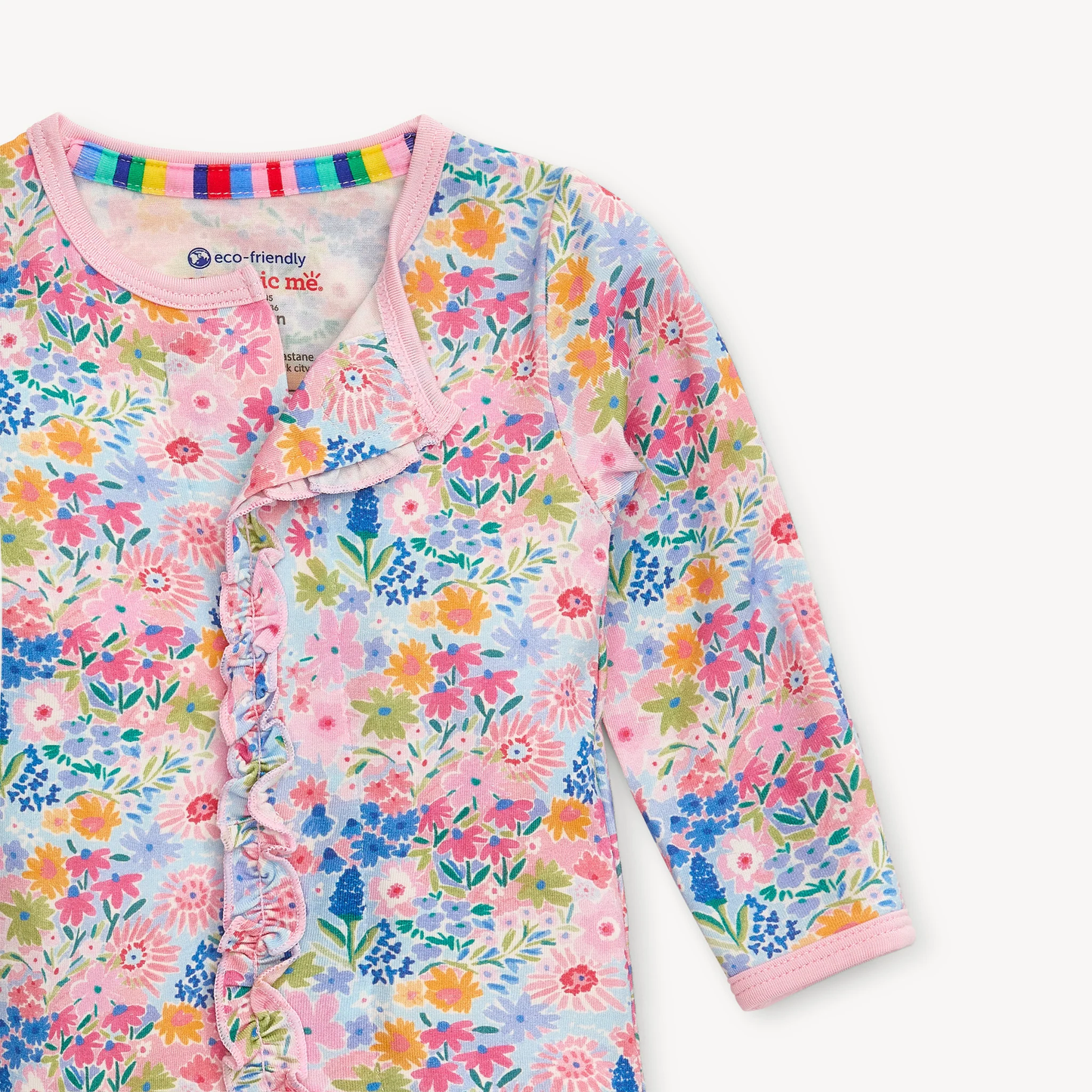 MAGNETIC ME Lily Modal Magnetic Parent Favorite Footie With Ruffle - Persnickety Shop