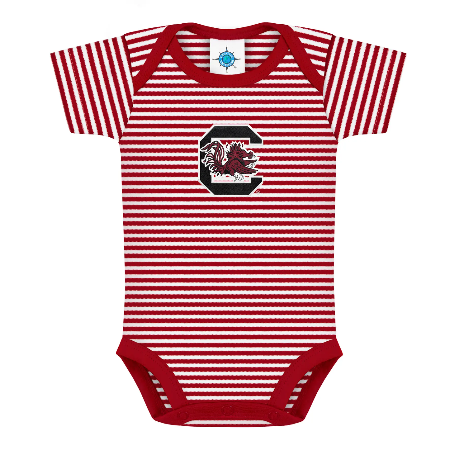 South Carolina Gamecocks Stripe Body Suit - Persnickety Shop