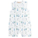Light Blue Golf Romper – Baby Club Chic - Persnickety Shop