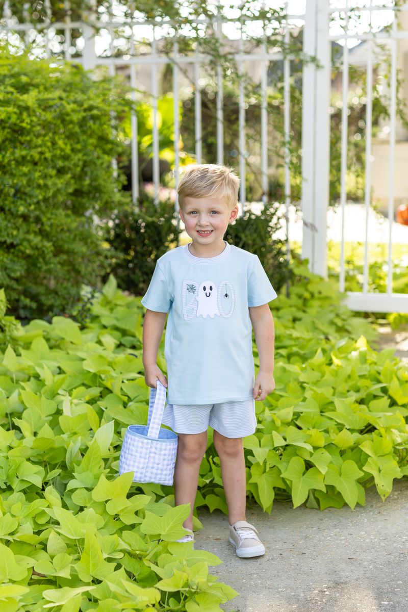 Trotter Street Kids Boy Boo Short Set