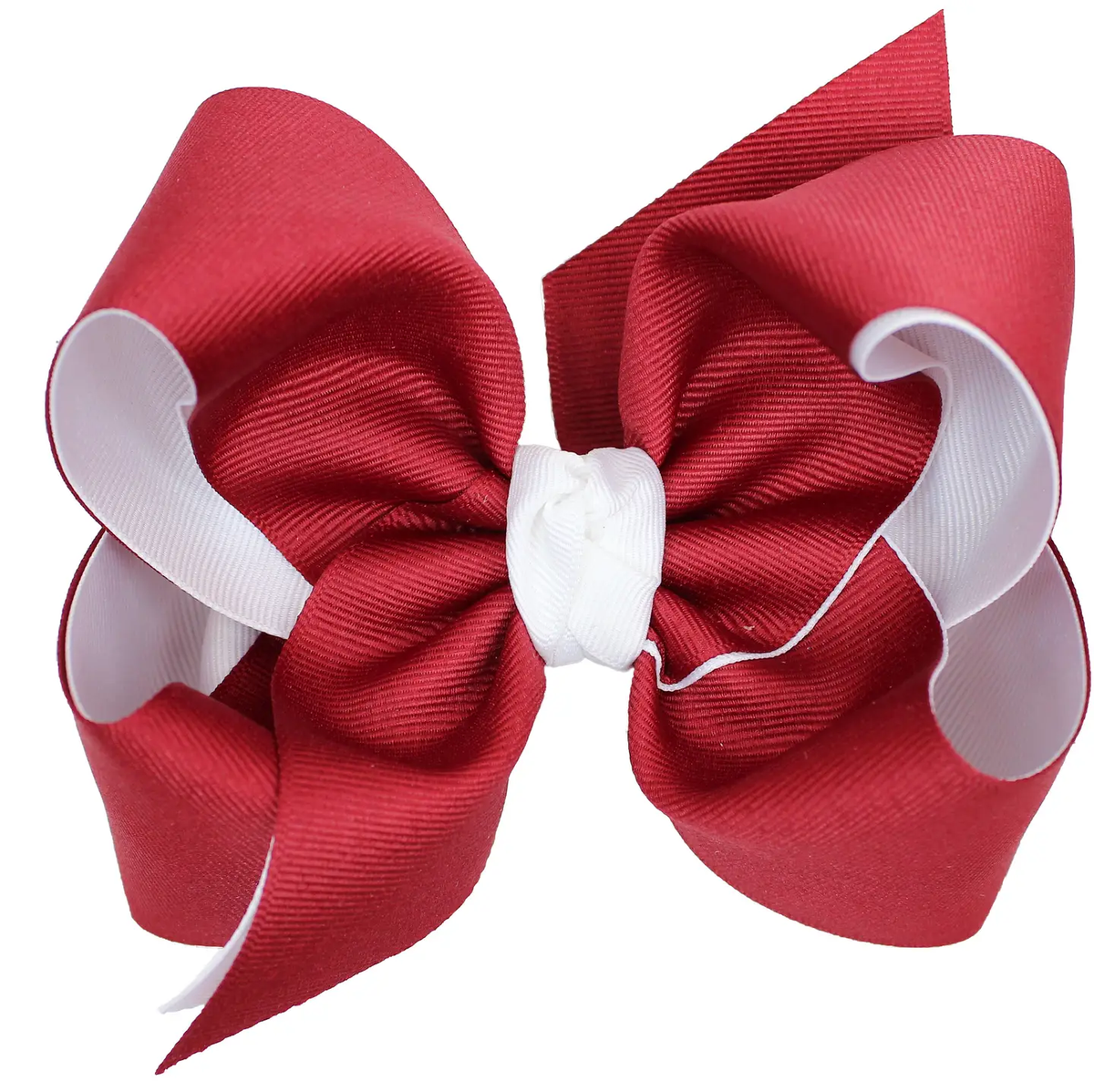 Beyond Creations Garnet & Silver Hair Bow