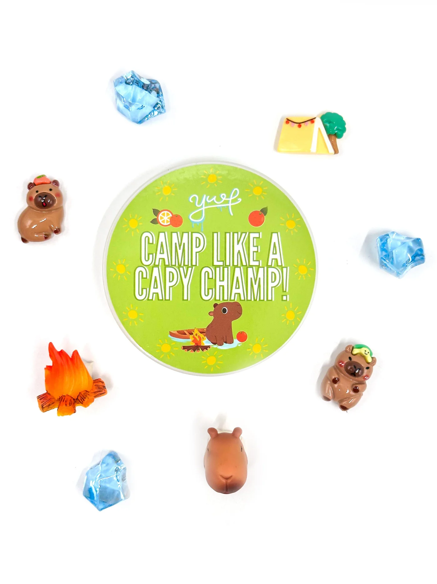 Sensory Slime -Camp Capybara Slime - Persnickety Shop