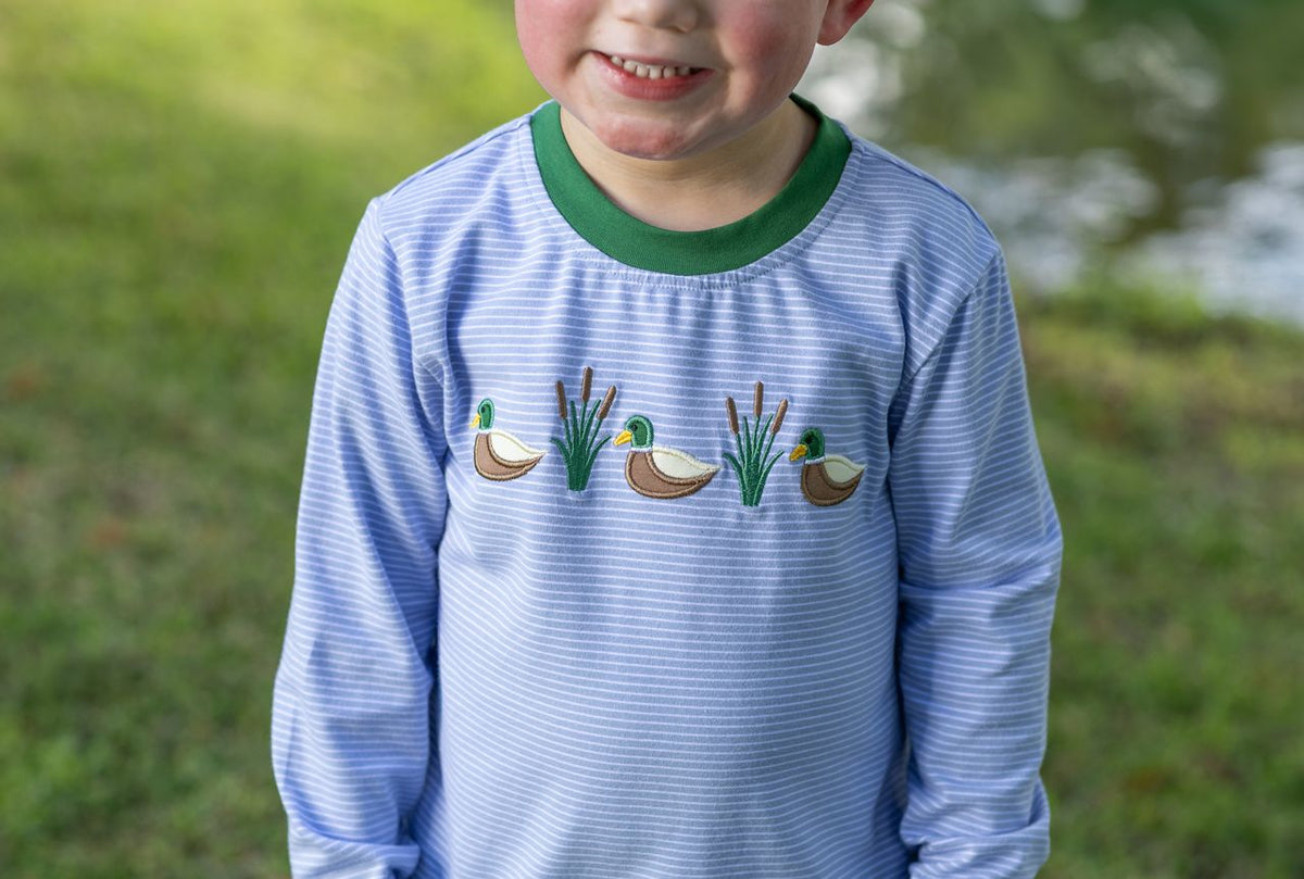 Trotter Street Kids Boy Mallard Trio Pant Set