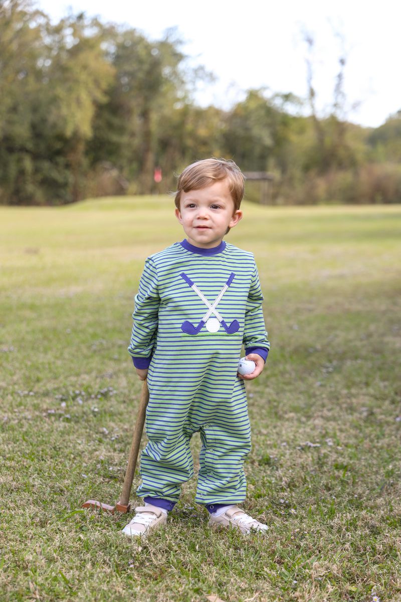 Trotter Street Kids Golf Romper