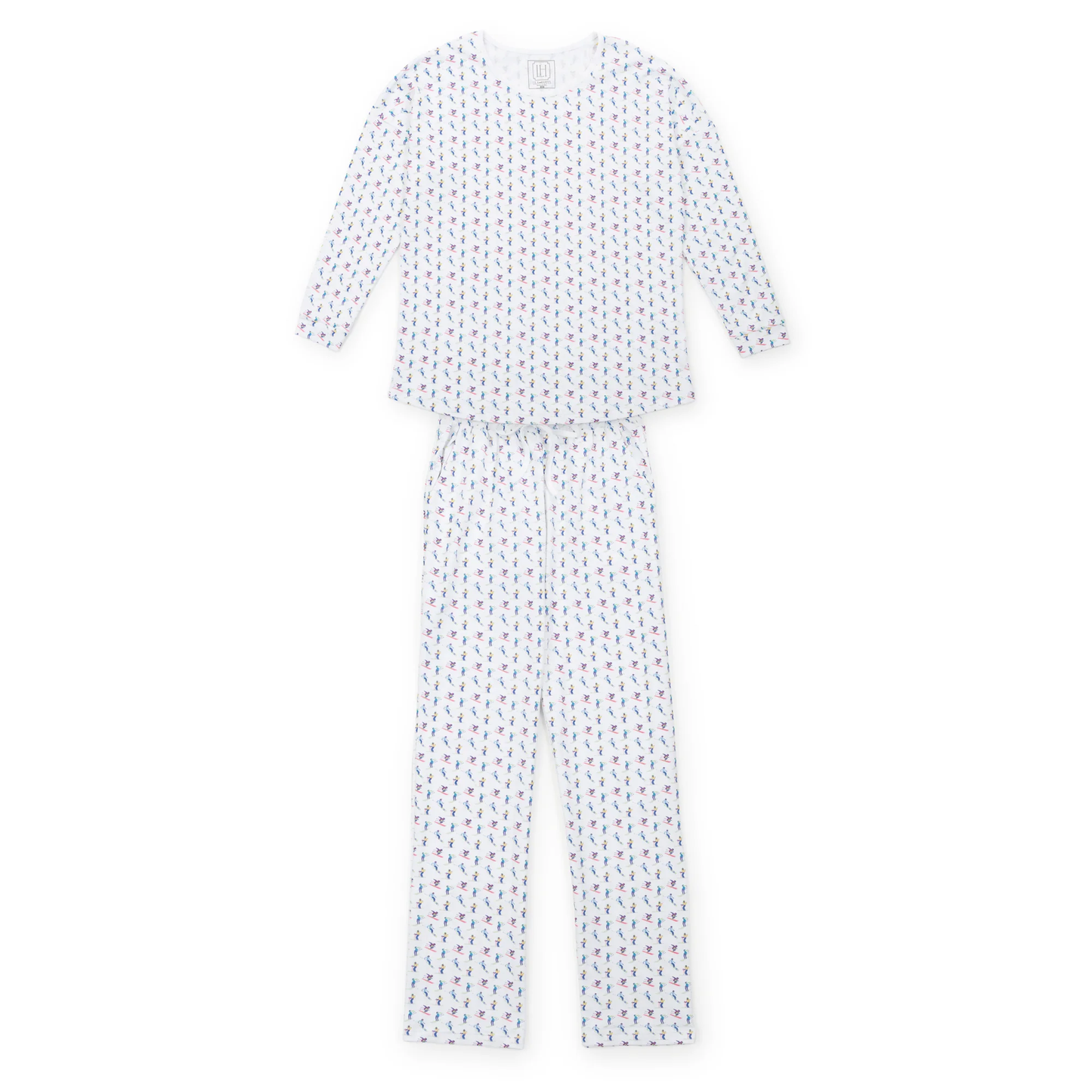 Lila and Hayes PRE-ORDER Brent Adult PAJAMA SET - Under The Christmas Tree - Persnickety Shop