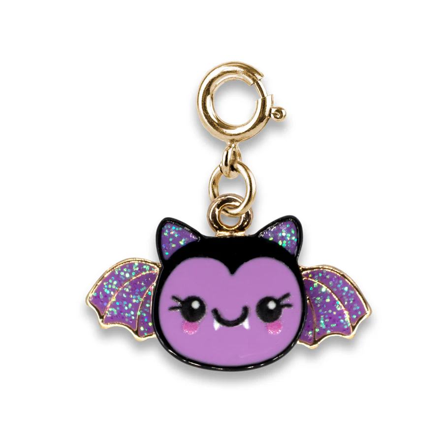 CHARM IT® Gold Glitter Bat Charm