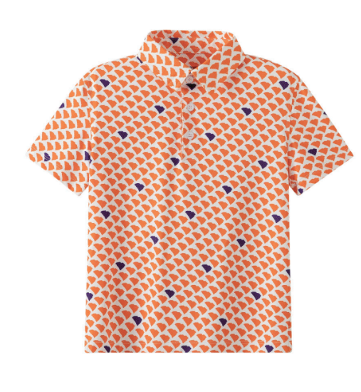 Meripex CLEMSON SC Outline Purple and Orange