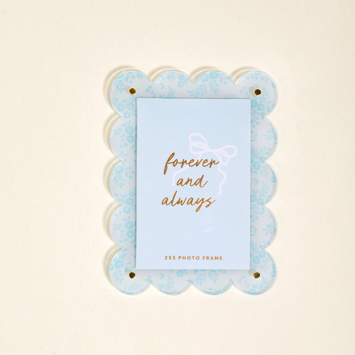 Something Blue Mini Acrylic Picture Frame Magnet - Persnickety Shop