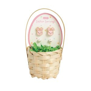 Bunny Easter Stud Earring Basket Set - Persnickety Shop