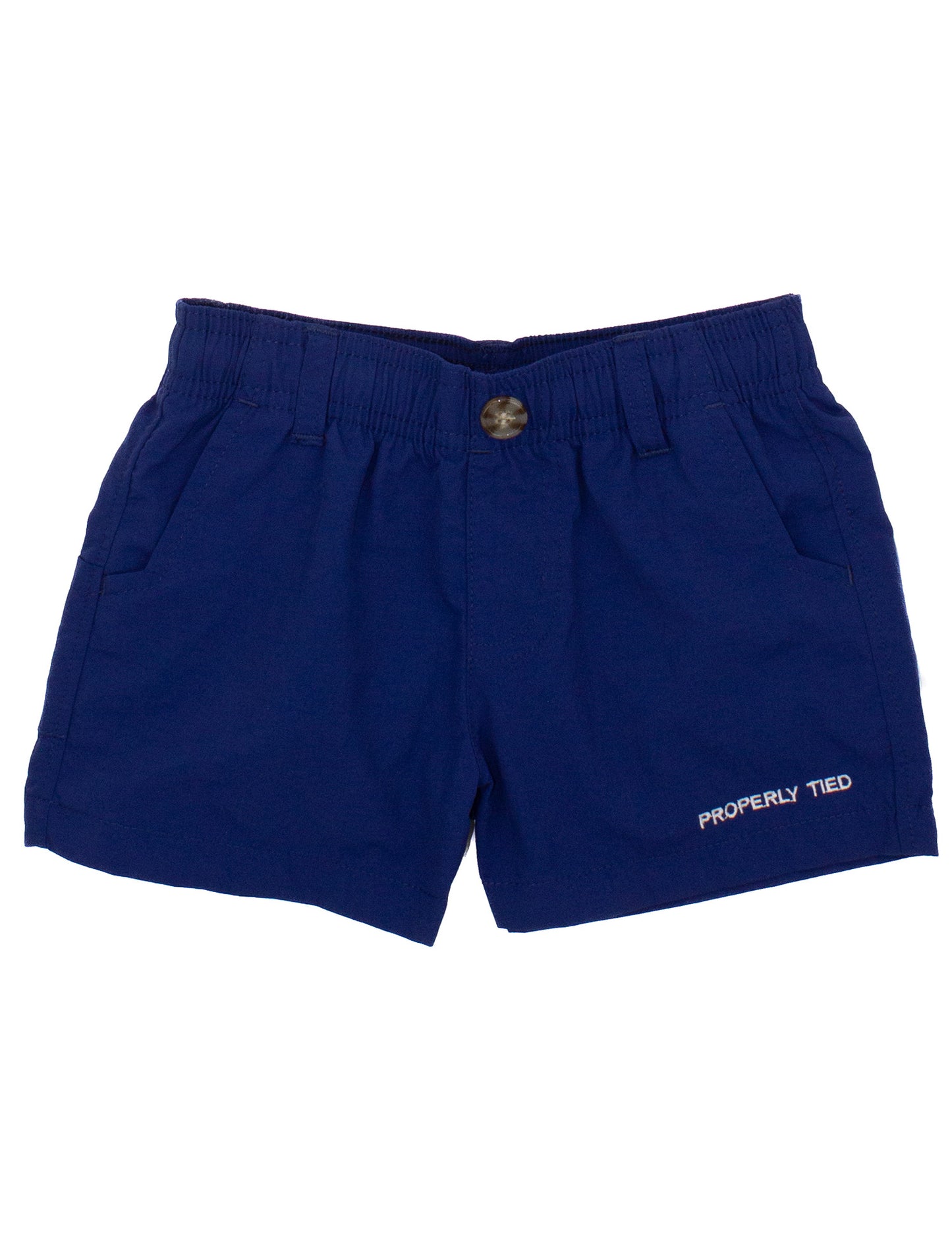 Properly Tied Boys Mallard Short Marine Navy - Persnickety Shop