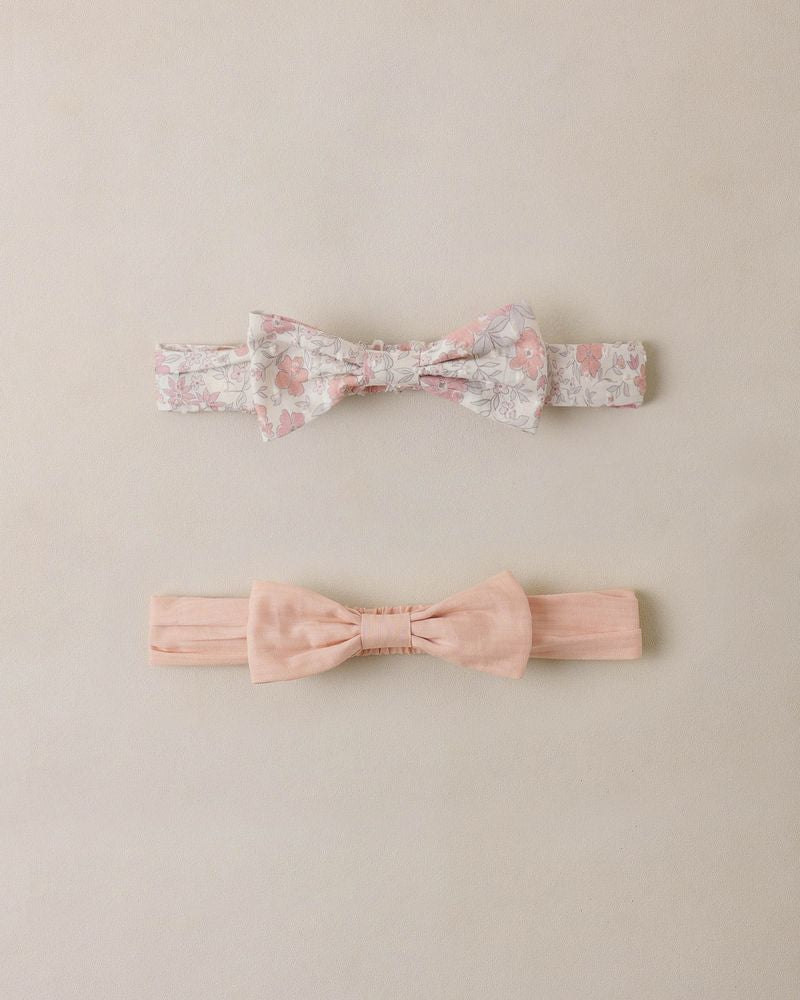 BABY BOW HEADBAND SET PETAL, PASTEL GARDEN - Persnickety Shop