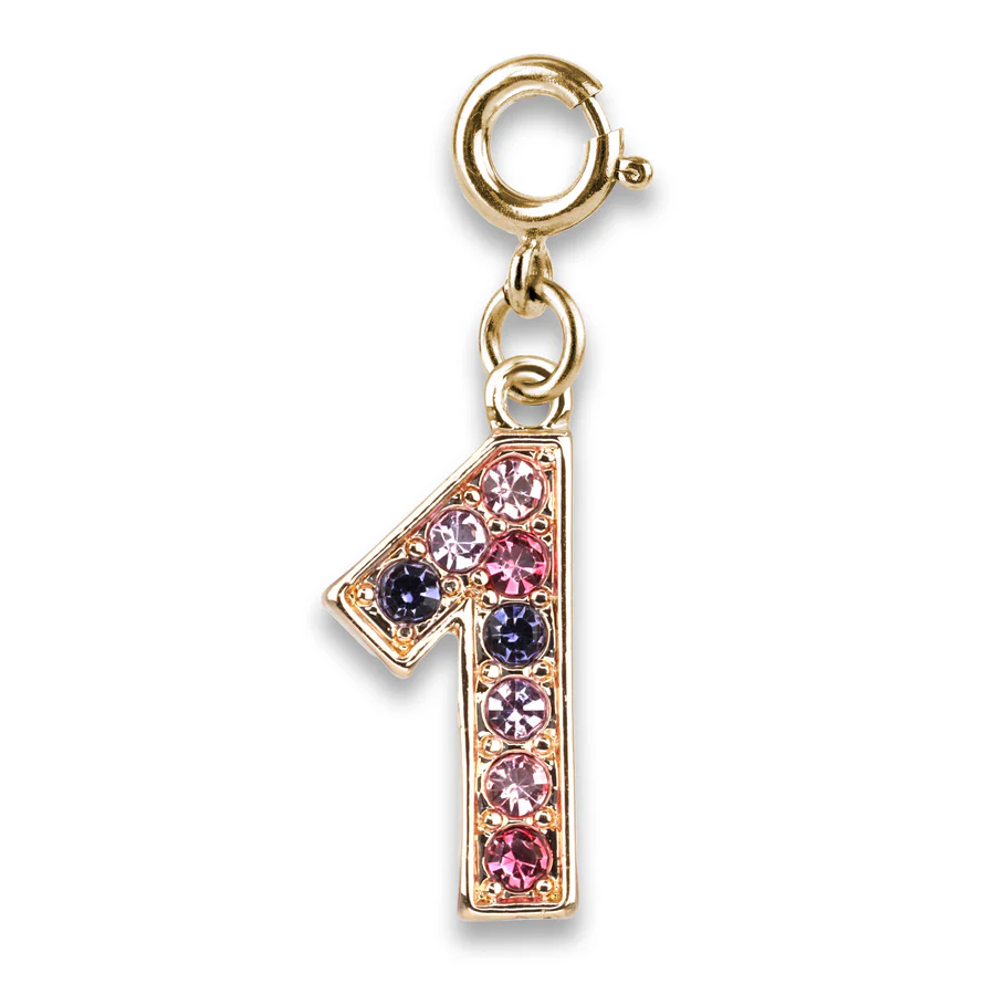 CHARM IT® Gold Pink Multi 1 Charm