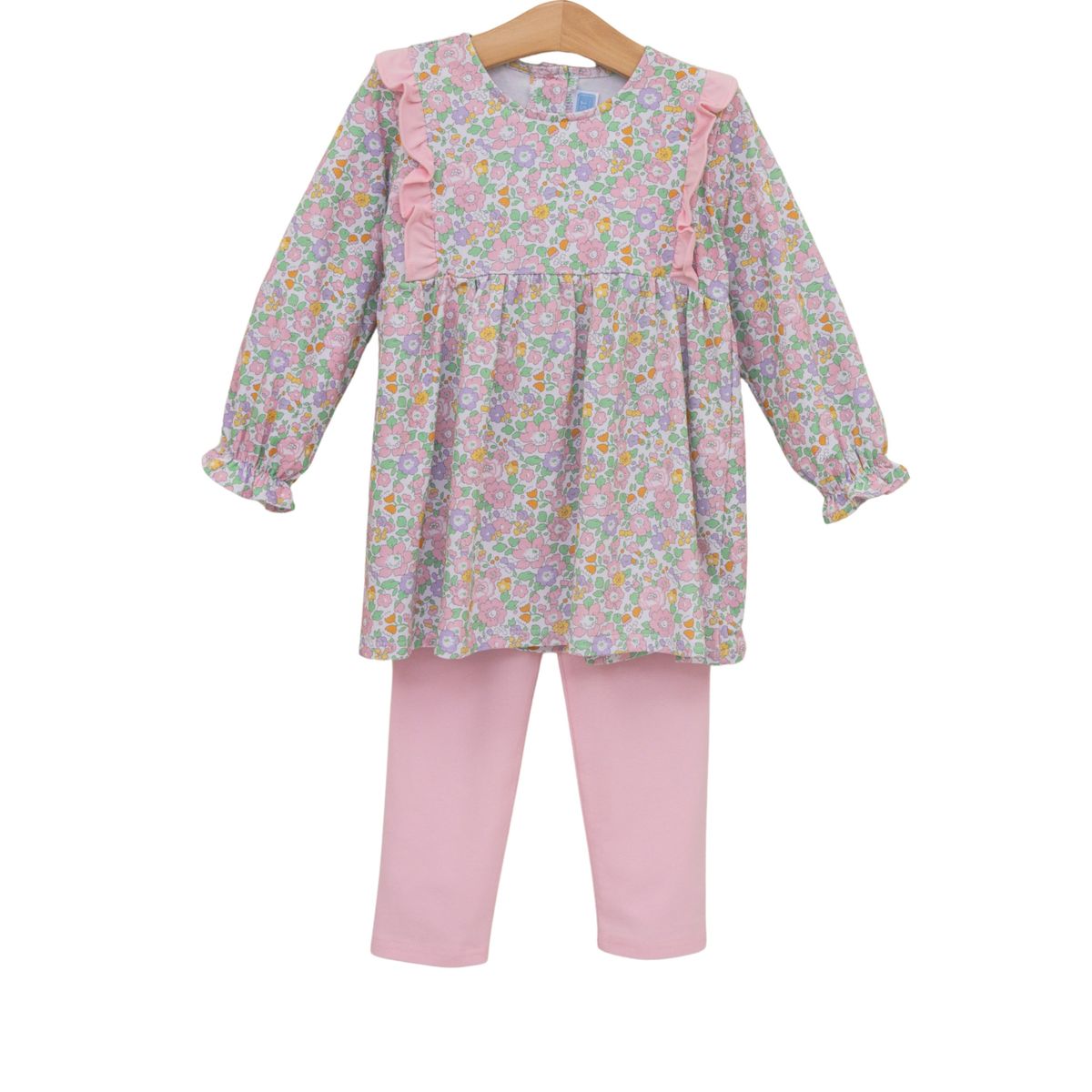 Trotter Street Kids Girl Autumn Blooms Pant Set