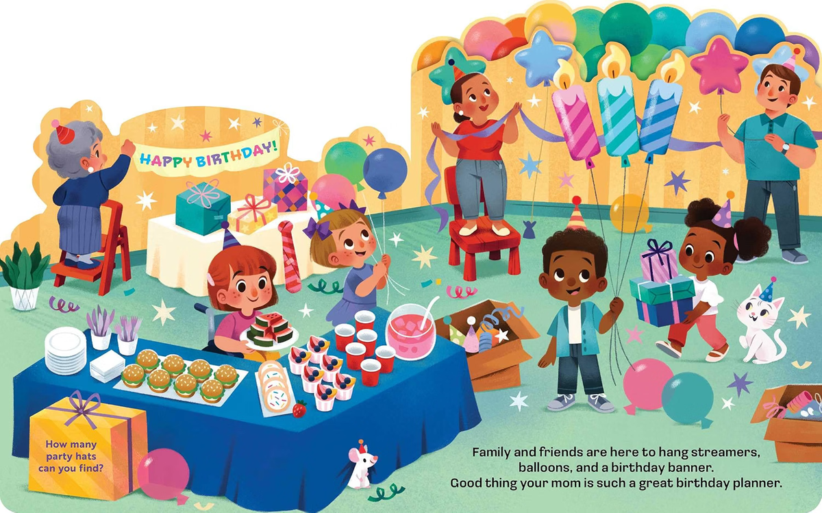 It's Your Birthday: A lush multi-layered die cut reveal celebrating Birthdays