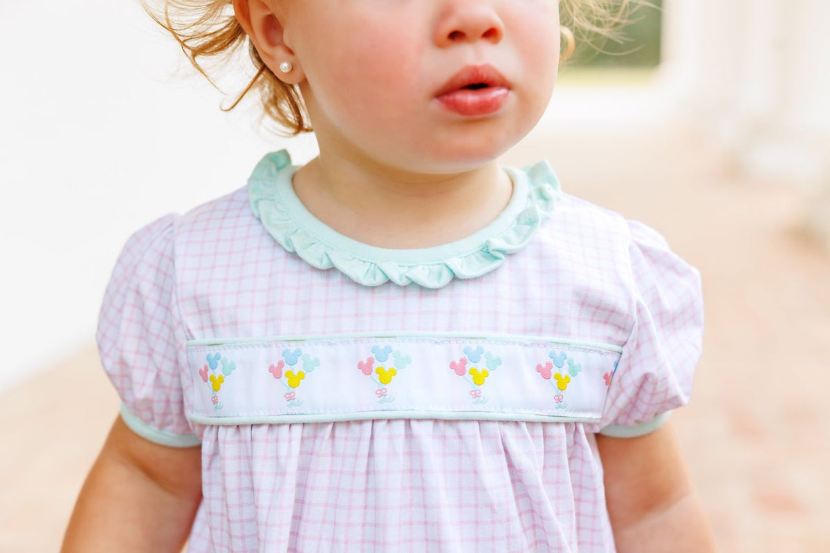 Trotter Street Kids Pink Magical Balloons Ruffle Bubble Girl