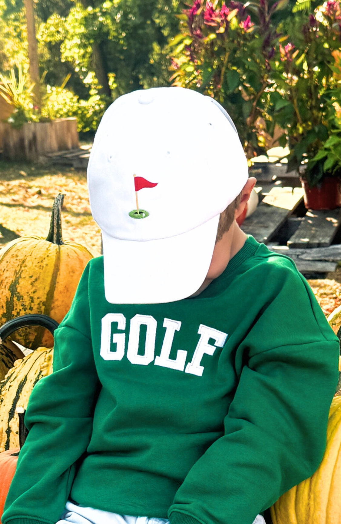 Golf Flag Baseball Hat BABY - Persnickety Shop