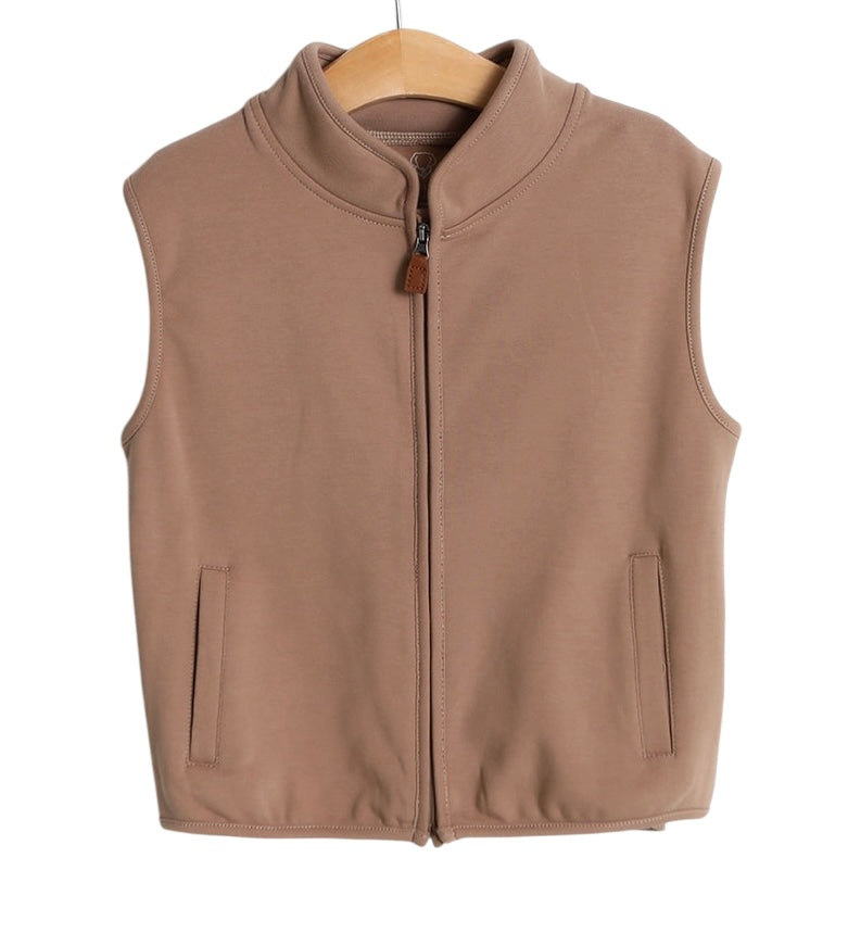 Millie Jay Boys Brown Beckham Vest