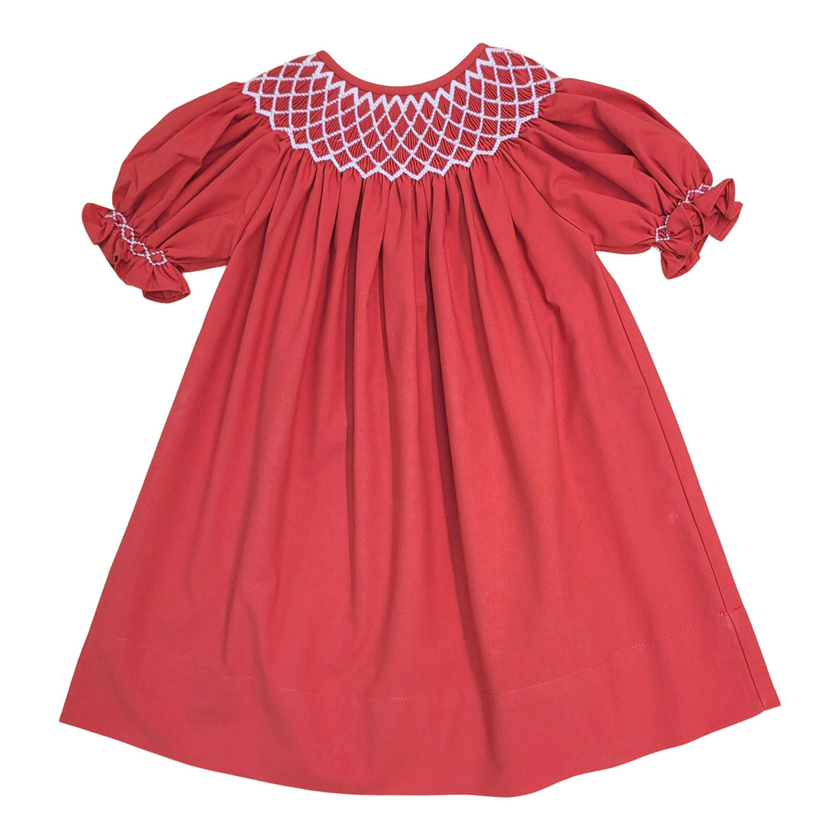SWEET DREAMS CATHERINE RED DRESS W/WHITE PEARL