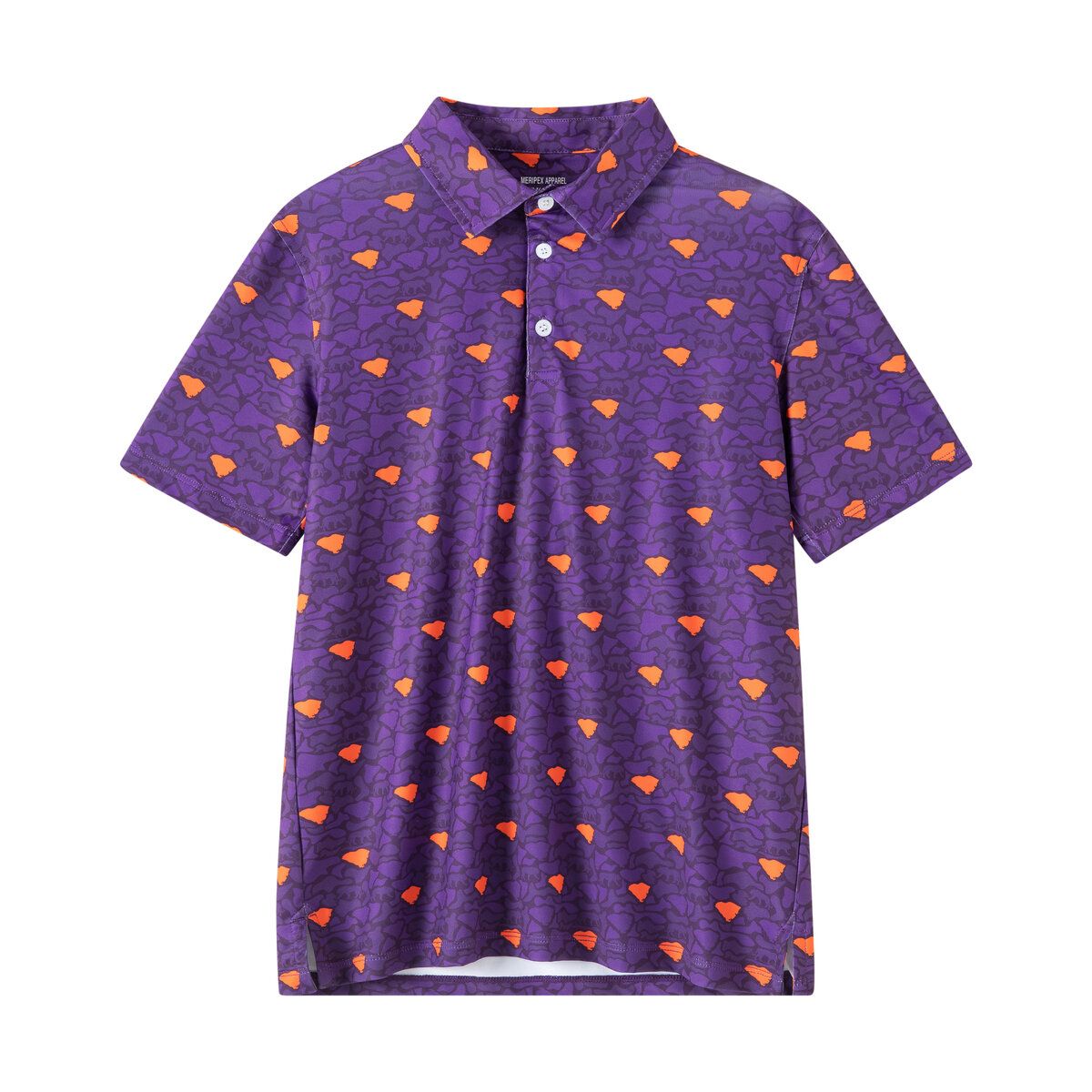 Meripex CLEMSON SC Camo (Tiger) - Purple/Orange