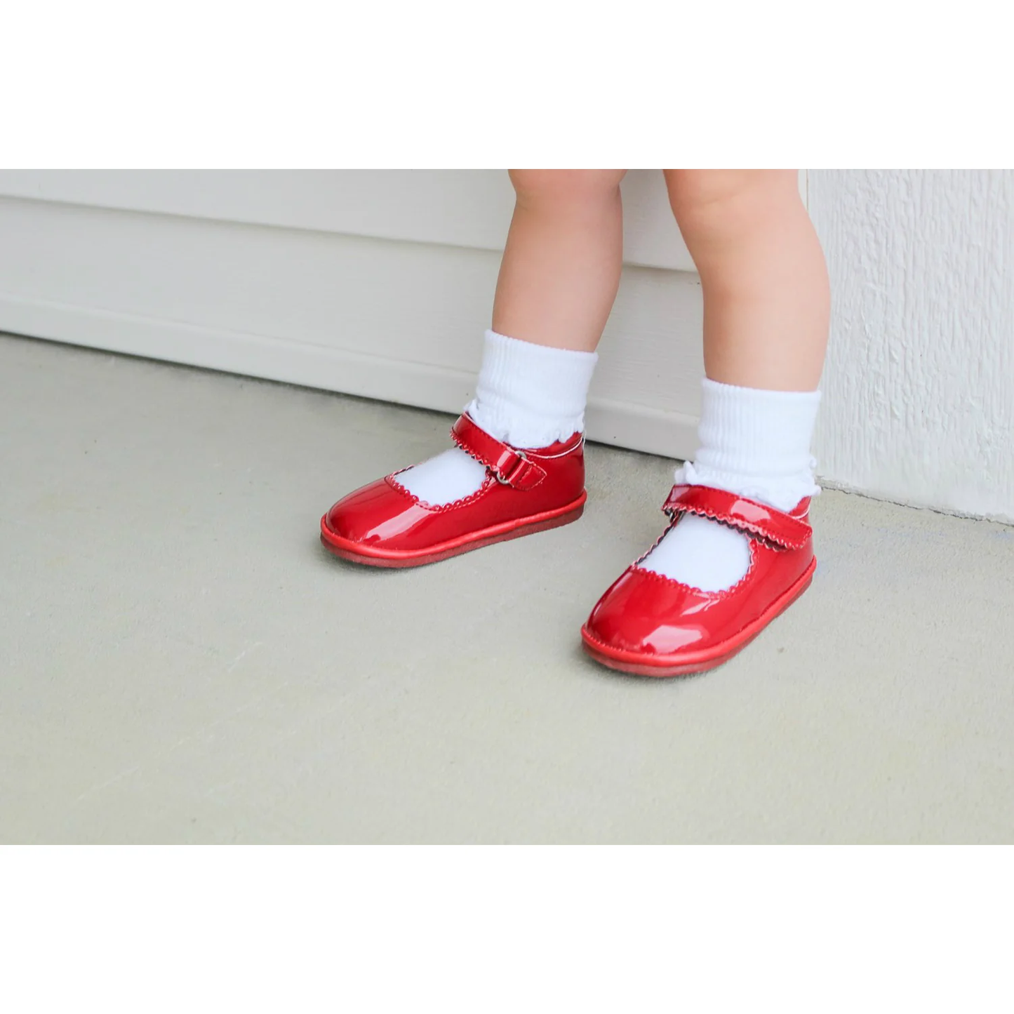 Angel Baby Cara Scalloped Mary Jane - Persnickety Shop