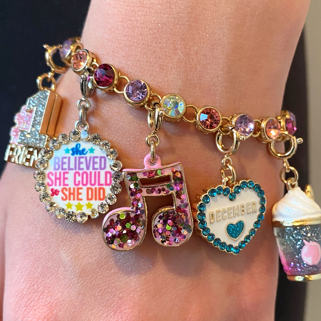 CHARM IT® Gold December Birthstone Charm - Persnickety Shop