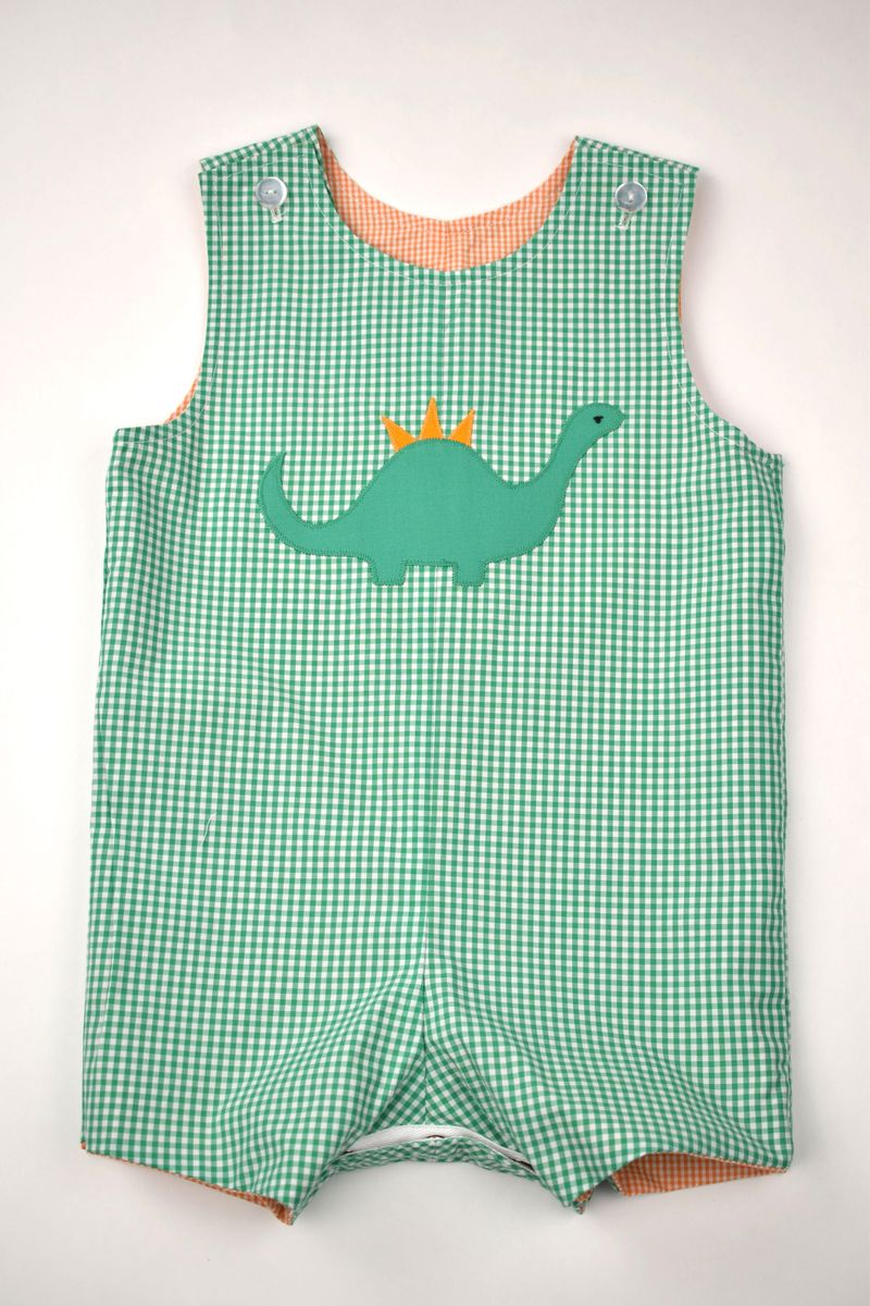 Pumpkins / Dino Reversible Shortall - Funtasia Too - Persnickety Shop