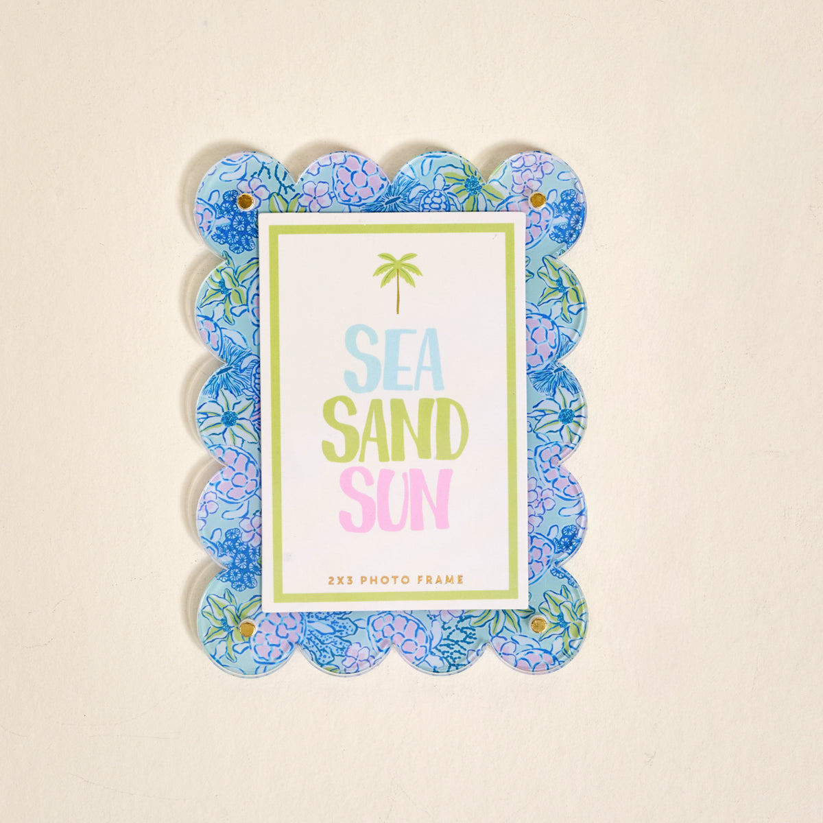 Coastal Cove Mini Acrylic Picture Frame Magnet - Persnickety Shop