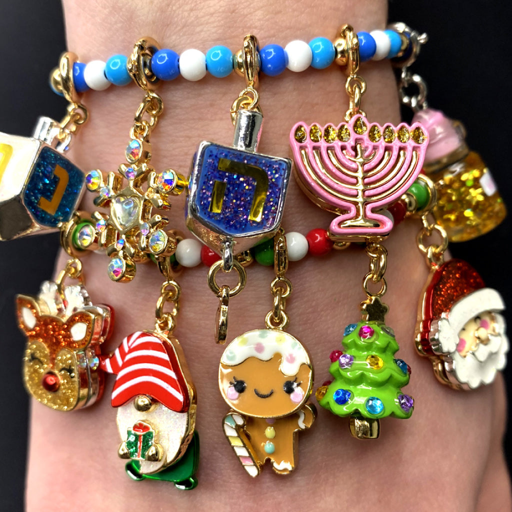 CHARM IT® Gold Swivel Christmas Gnome Charm - Persnickety Shop