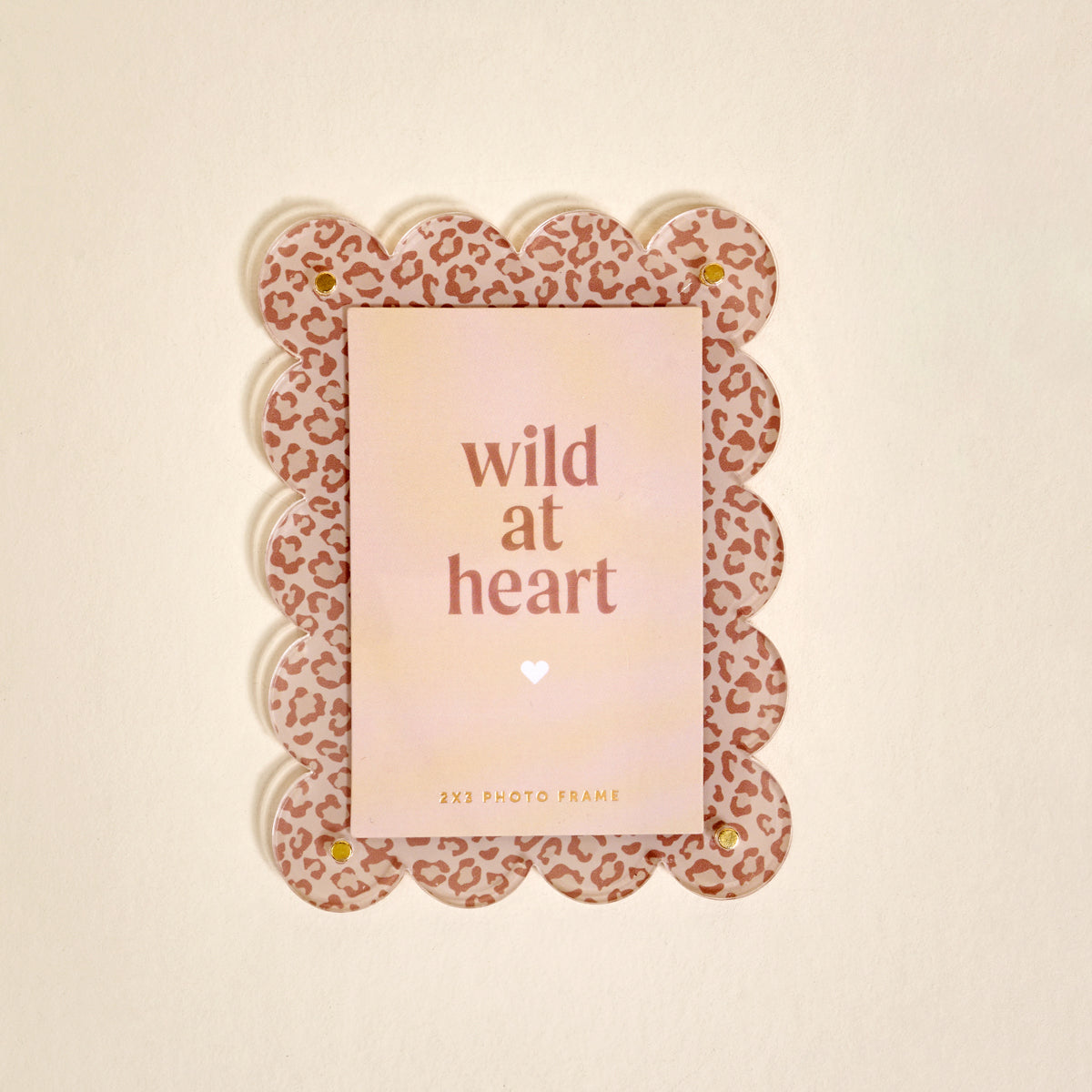 Born Wild Mini Acrylic Picture Frame Magnet - Persnickety Shop