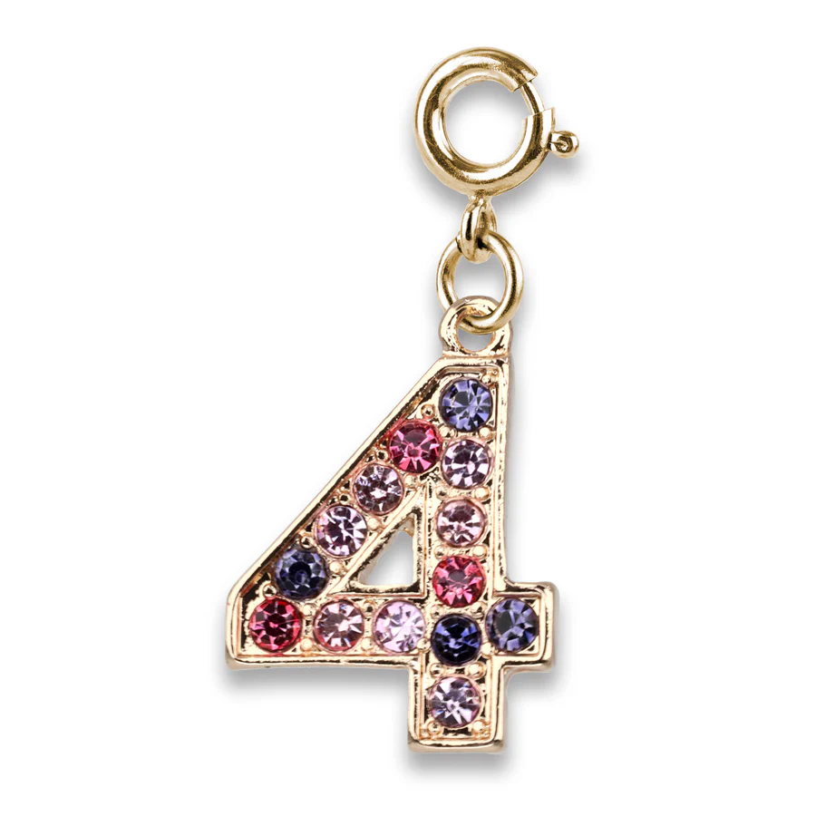 CHARM IT® Gold Pink Multi 4 Charm
