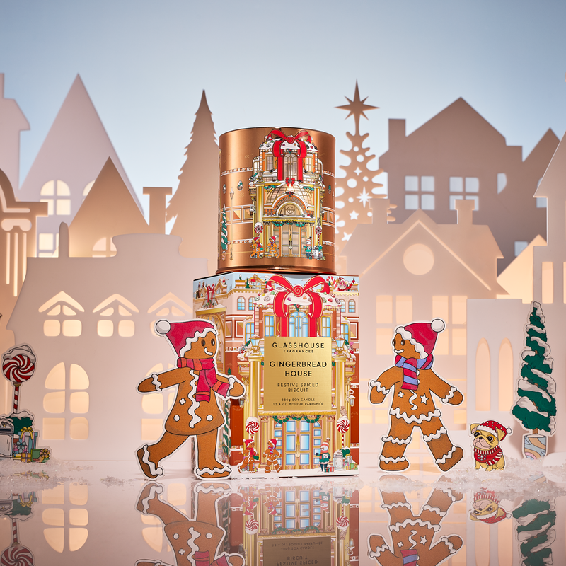 Glasshouse Fragrances Gingerbread House, 13.4 fl.oz - Persnickety Shop