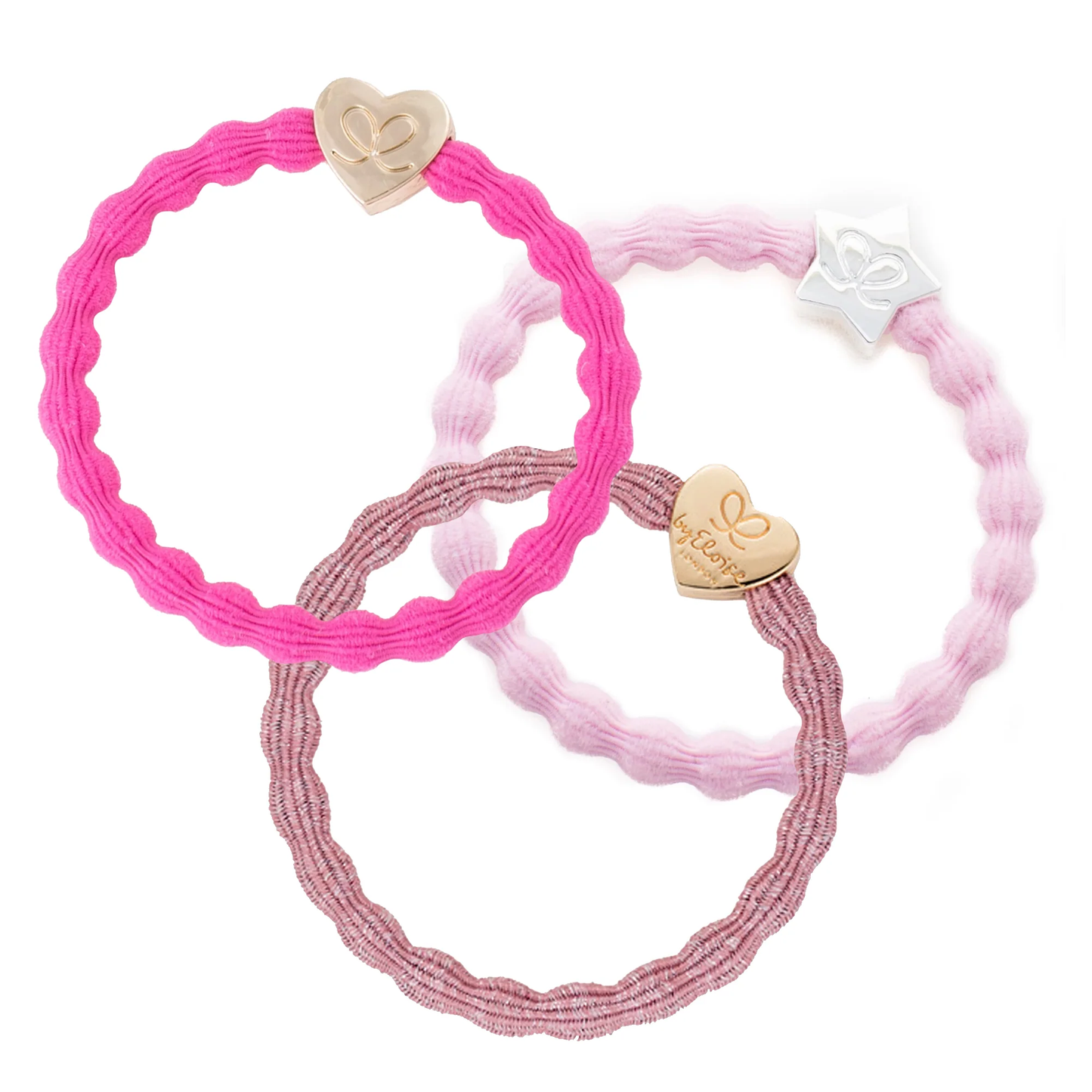 byEloise Bangle Bands Set of 3 | Pretty in Pink - Persnickety Shop