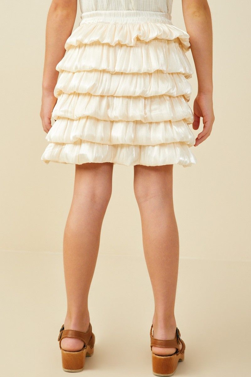 Hayden Poppy Textured Skirt – Tween Girls - Persnickety Shop
