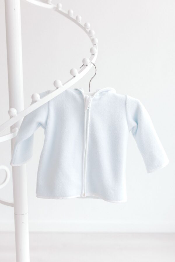 Terry Tots Fleece Jacket Blue