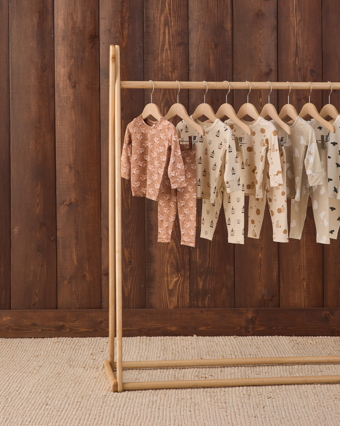 Quincy Mae BAMBOO PAJAMA SET FALL FLORAL