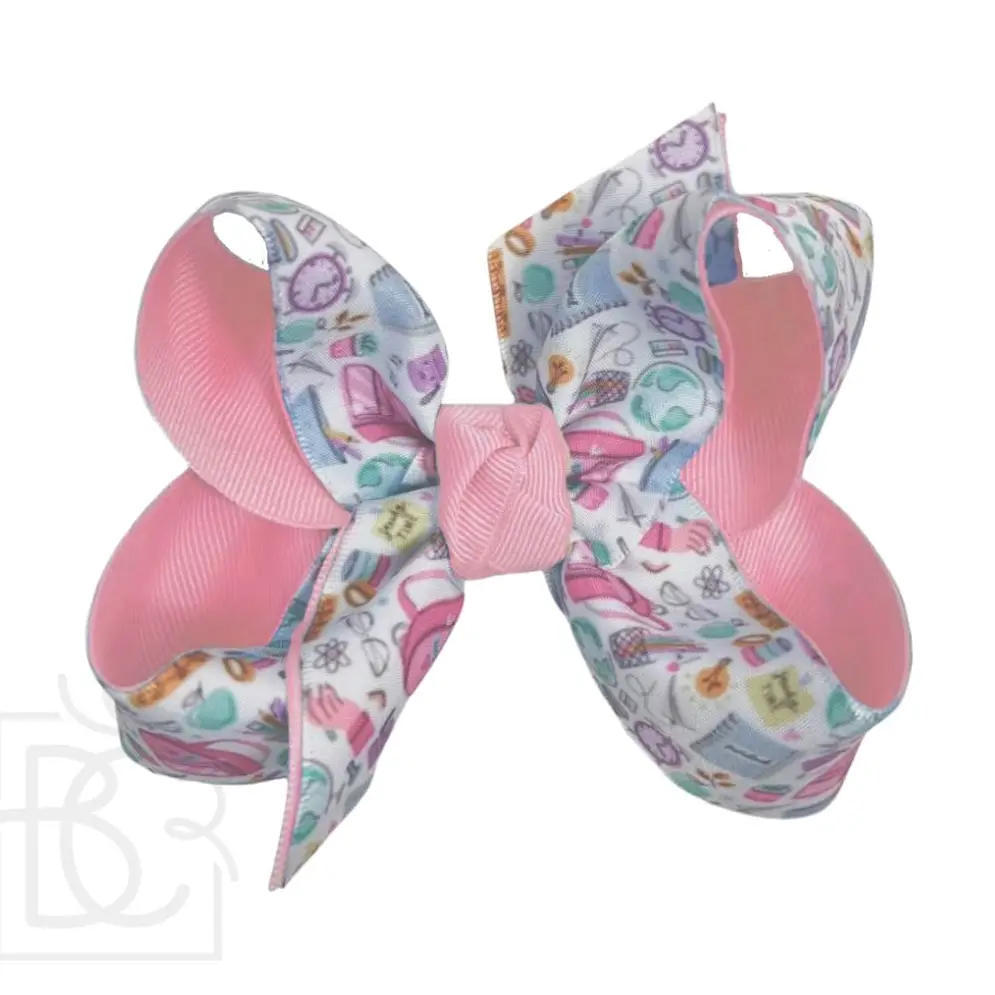 Beyond Creations Back To School Backpack Hairbow